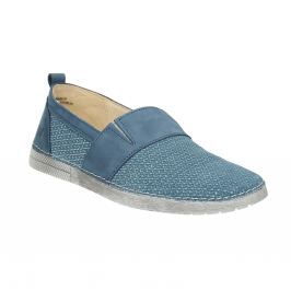 Kožené Slip-on modré