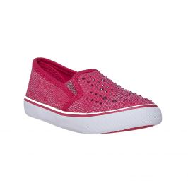 Dievčenské Slip-on obuv s kamienkami