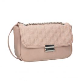 Crossbody kabelka s prešitím na klope