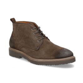Kožená obuv v štýle Chukka Boots