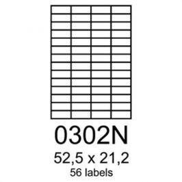 Etikety RAYFILM 52,5x21,2 univerzálne biele R01000302NF R0100.0302NF