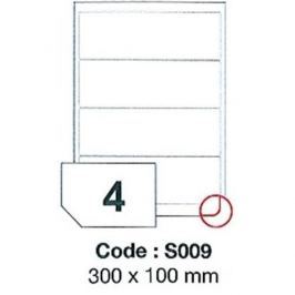 Etikety RAYFILM 300x100 univerzálne biele SRA3 R0100S009A R0100.S009A