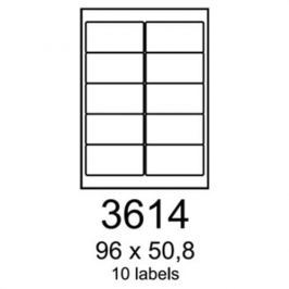 Etikety RAYFILM 96x50,8 vysokolesklé biele laser R01193614A R0119.3614A