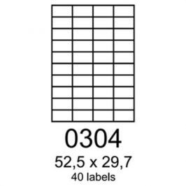 Etikety RAYFILM 52,5x29,7 zelené flourescentné laser R01300304A R0130.0304A