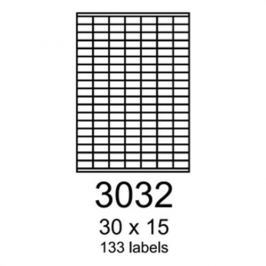 Etikety RAYFILM 30x15 zelené flourescentné laser R01303032A R0130.3032A