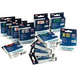 Páska DYMO 45021 D1 White On Black Tape (12mm) S0720610