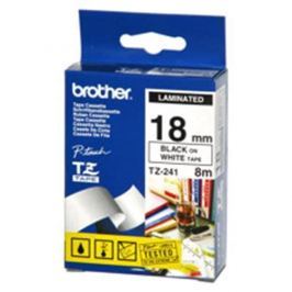 Páska BROTHER TZ241 Black On White Tape (18mm) TZE241CIV