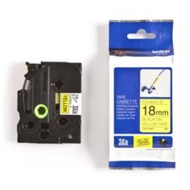 Páska BROTHER TZFX641 Black On Yellow Flexible ID Tape (18mm) TZEFX641