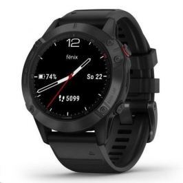 Garmin fénix 6 Pro, Black/Black Band (MAP/Music) 010-02158-02