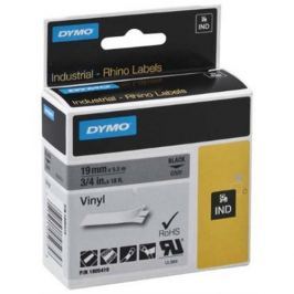 páska DYMO 1805419 PROFI D1 RHINO Black On Gray Vinyl Tape (19mm)