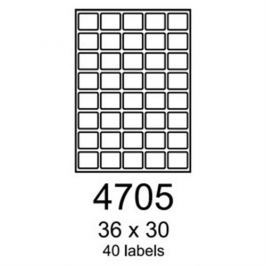 etikety RAYFILM 36x30 univerzálne modré R01234705A (100 list./A4) R0123.4705A