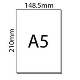etikety RAYFILM 210x148 univerzálne biele eco R0ECO1123FA5 (2.000 list./A5) R0ECO.1123FA5