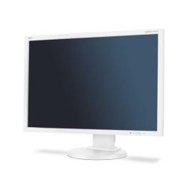 Monitor NEC E245WMi, 24'', LED, 1920x1200, IPS, DP, rep, piv, biely 60004148