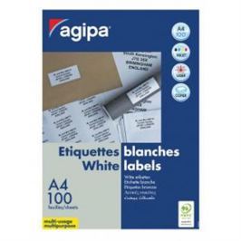 Etikety univerzálne 210x297mm Agipa A4 100 hárkov AG101125
