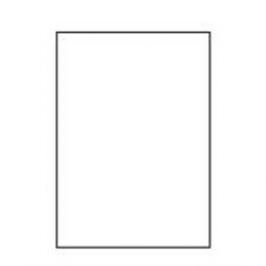 Etikety univerzálne odnímateľné 210x297mm Agipa A4 100 hárkov AG128993