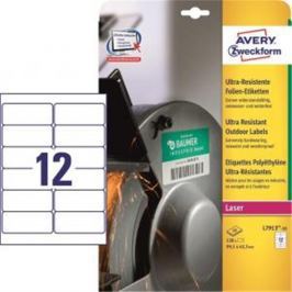 Etikety Avery 99,1x42,3 mm, ultra odolné biele AV791310