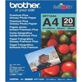 Papier BROTHER BP71 foto lesklý A4/20ks BP71GA4