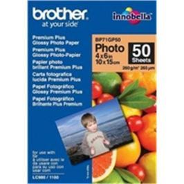 Papier BROTHER BP71 foto lesklý 10x15/50ks BP71GP50