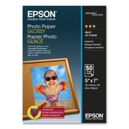 Papier EPSON Photo Paper Glossy (lesklý) 130 x 180 mm, 200g / m2, 50 listov C13S042545
