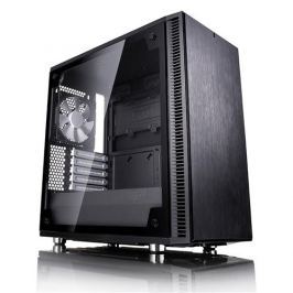 Skrinka Fractal Design Define Mini C čierna (okno TG) FD-CA-DEF-MINI-C-BK-TG